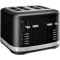 Тостер KitchenAid 5KMT4109EBM на 4 слоти матовий чорний