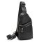 Сумка-слінг чорна чоловіча Tiding Bag 10031A