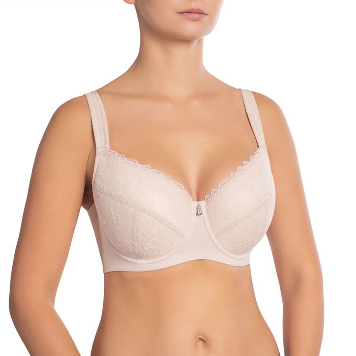Бюстгальтер формований ELLEN 001 11 03 Effetto Lingerie срібний-півонія