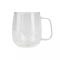 Набір склянних чашок Bergner Coffee & tea lovers 440 мл 2 шт (BG-20116-MM)