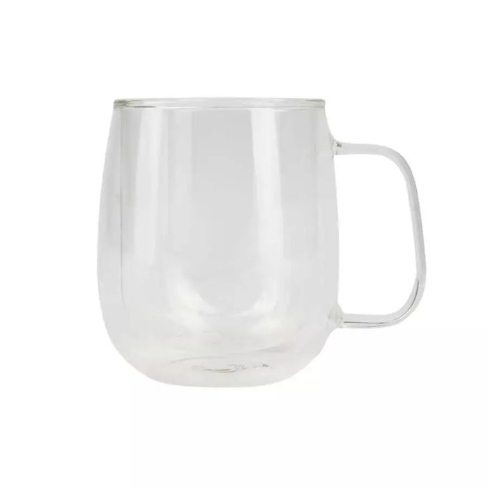 Набір склянних чашок Bergner Coffee & tea lovers 440 мл 2 шт (BG-20116-MM)