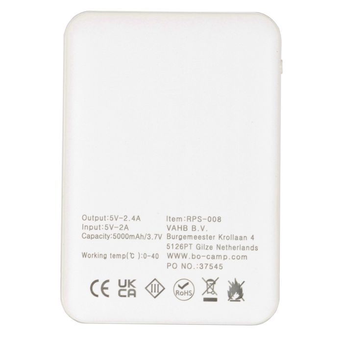 Подушка кемпінгова з підігрівом Bo-Camp Skudde USB Powerbank Grey (1849355)