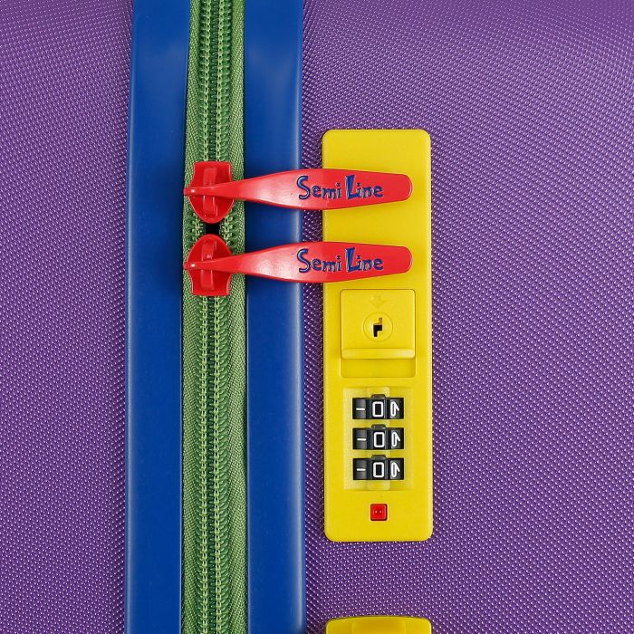 Чемодан Semi Line 24" (M) Purple (T5930-2)