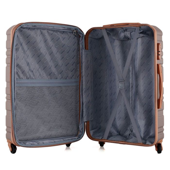 Валіза Semi Line 24" (M) Graphite/Brown (T5689-2)