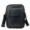 Чоловічий месенджер із м'якої шкіри Tiding Bag 1639A чорний