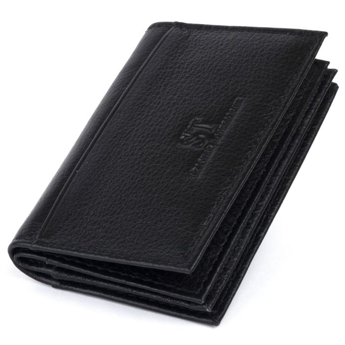 Візитниця-книжка ST Leather 19213 чорна