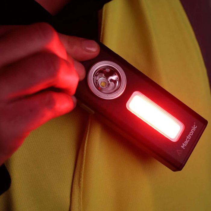 Фонарь профессиональный Mactronic Flagger (500 Lm) Cool White/Red/Green USB Rechargeable (PHH0071)