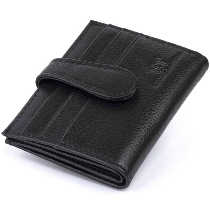 Гаманець-візитниця ST Leather 19208 чорний