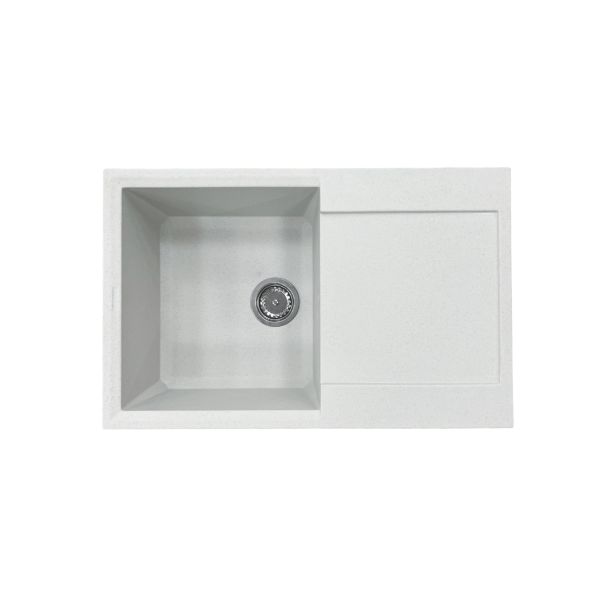 Кухонна мийка Adamant HORIZON old stone 780x495x230 мм, з крилом