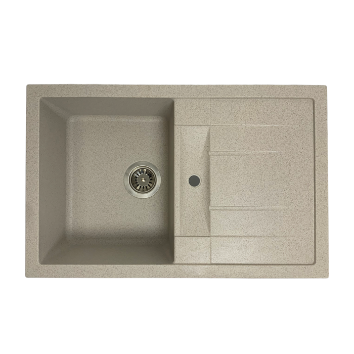 Кухонна мийка Adamant FORT terra 770x495x200 мм, з крилом