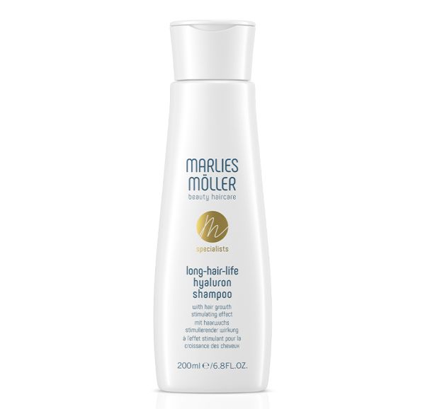 Шампунь для стимуляції росту волосся з гілуроном Long Hair Life Hyaluron Shampoo Marlies Moller 200 мл
