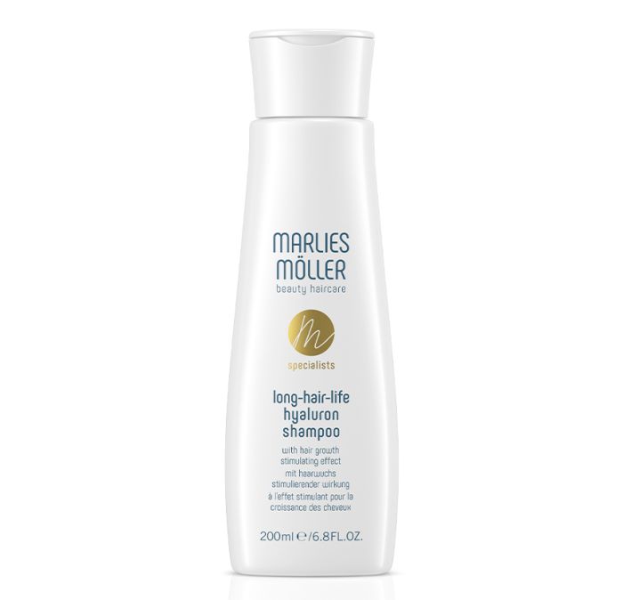 Шампунь для стимуляції росту волосся з гілуроном Long Hair Life Hyaluron Shampoo Marlies Moller 200 мл