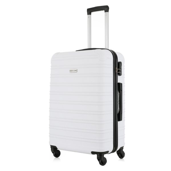 Валіза Semi Line 24" (M) White (T5952-2)