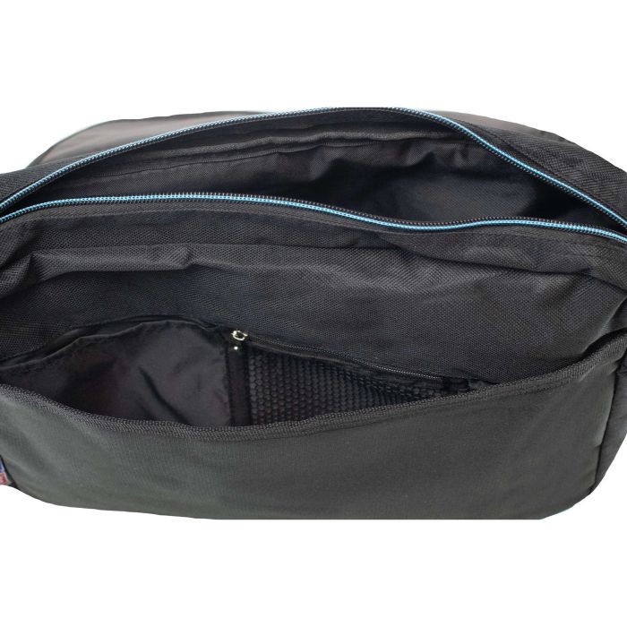 Сумка через плече Semi Line 9 Black/Blue (7156)