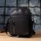 Интересный женский рюкзак из натуральной кожи Vintage 23059 черный