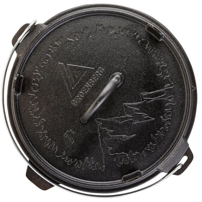 Казан з кришкою Groenberg Askja Pot 30 cm / 7 L Black (266017)