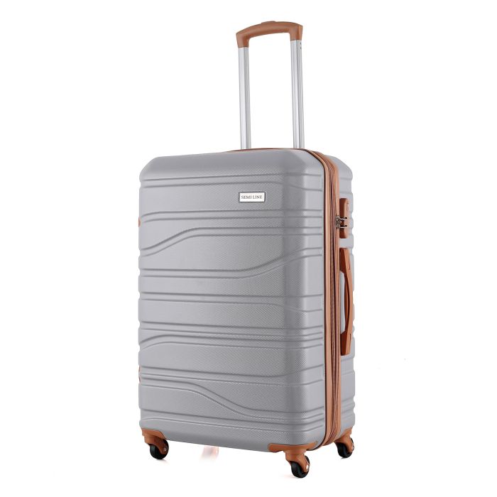 Валіза Semi Line 24" (M) Light Grey (T5715-2)