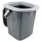 Біотуалет Bo-Camp Portable Toilet Square 20 Liters Grey (5502820)