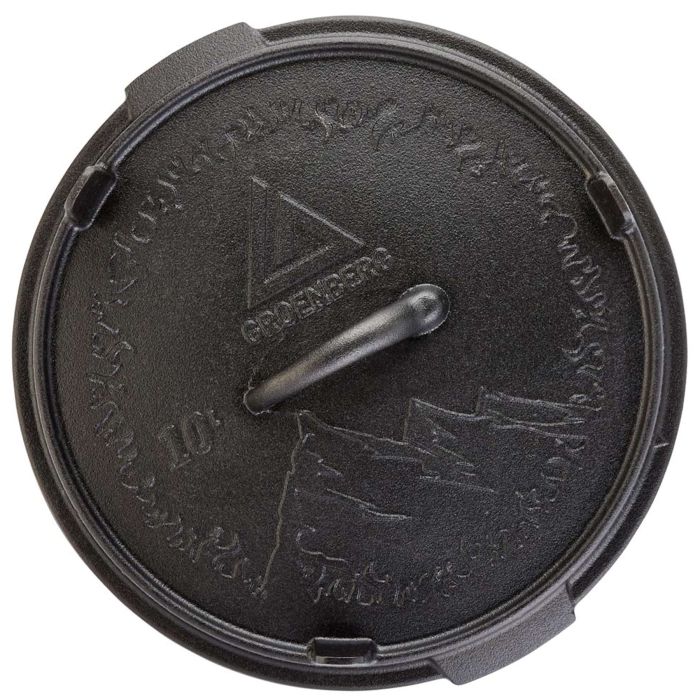 Казан з кришкою Groenberg Askja Pot 33 cm / 10 L Black (266018)