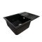 Кухонна мийка Adamant HORIZON MEDIUM антрацит 700x500x230 мм, з крилом