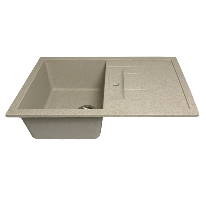 Кухонна мийка Adamant FORT avena 770x495x200 мм, з крилом
