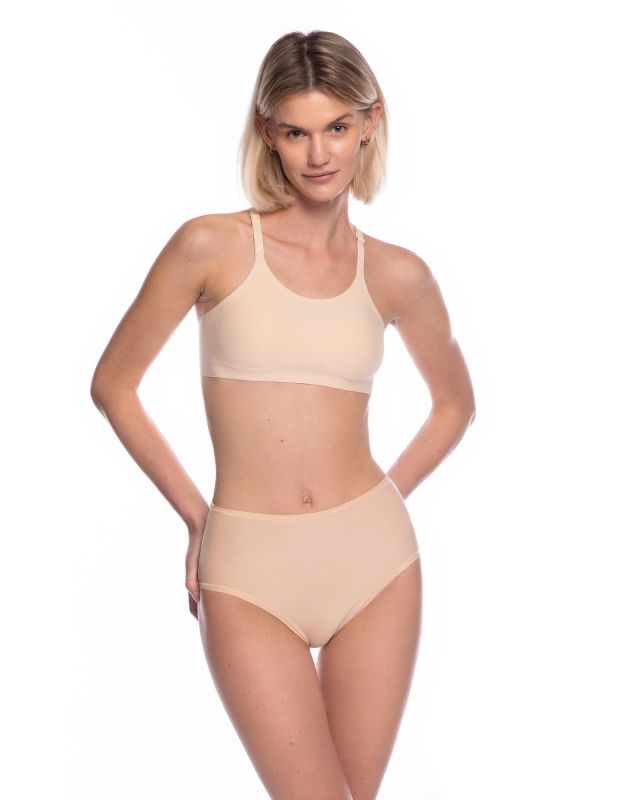 Трусики жіночі міді Lama FIT6000MD-06 бежеві