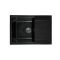 Кухонна мийка Adamant HORIZON MEDIUM антрацит 700x500x230 мм, з крилом