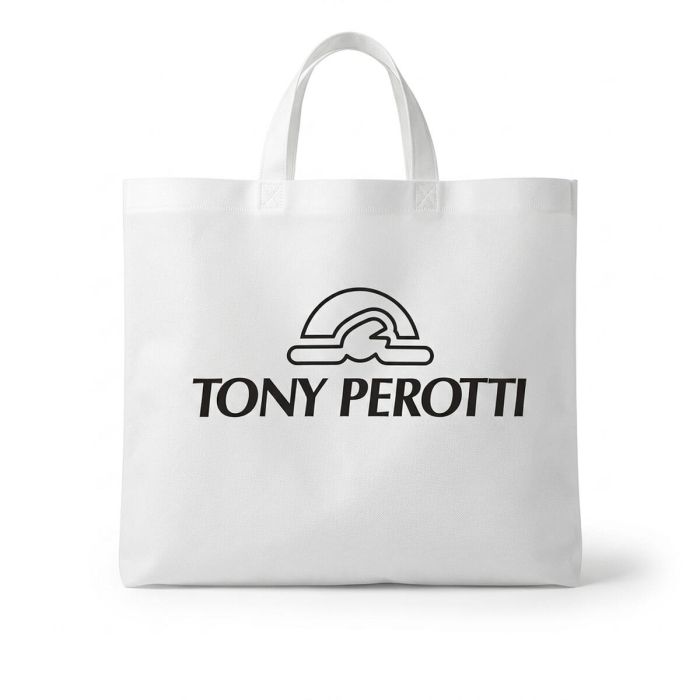 Чоловіча сумка з натуральної шкіри Tony Perotti Contatto 9194 nero (90631) Чорна