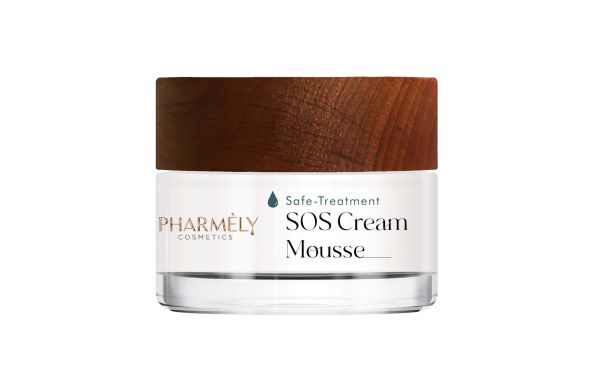 Крем-мус SOS Cream Mousse для живлення та пом'якшення шкіри, без жирної плівки Pharmely 50 мл