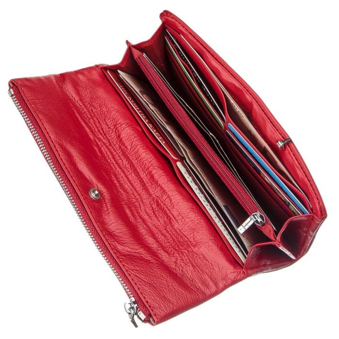 Кожаный женский кошелек ST Leather 20091 красный