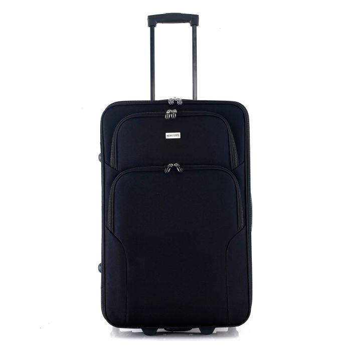 Валіза Semi Line 24" (M) Black (T5679-2)