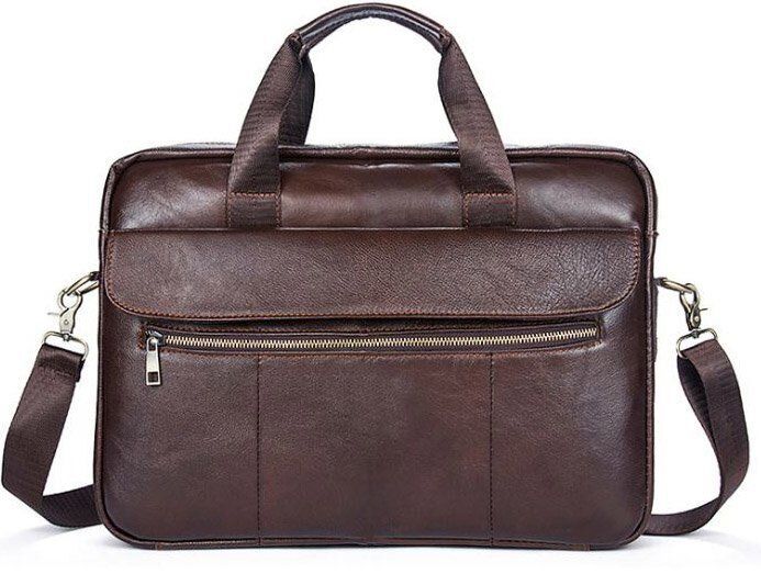 Сумка чоловіча під ноутбук Vintage 14751 коричнева