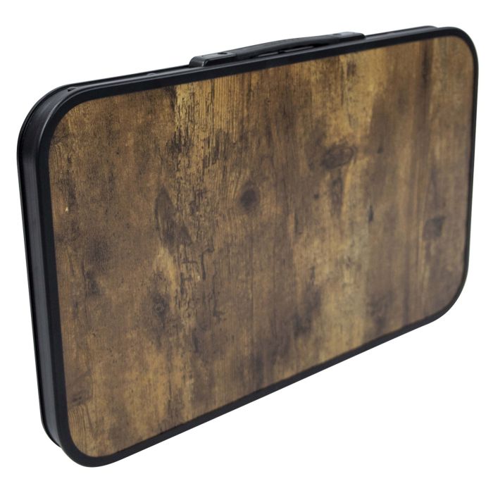 Стол Bo-Camp Woodbine Compact 56x34 cm Black/Wood look (1404190)