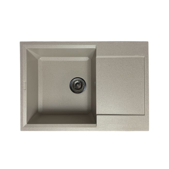 Кухонна мийка Adamant HORIZON MEDIUM terra 700x500x230 мм, з крилом