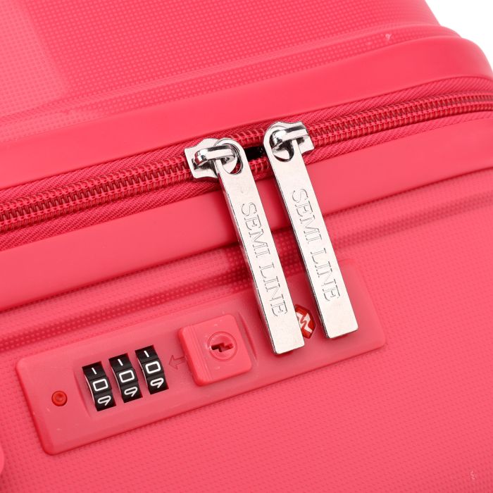 Чемодан Semi Line 20" (S) Magenta (T5828-1)