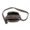 Месенджер маленький шкіряний чорний шоколад TIDING BAG 333-1C