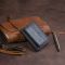 Маленький портмоне из кожи унисекс ST Leather 19356 черный