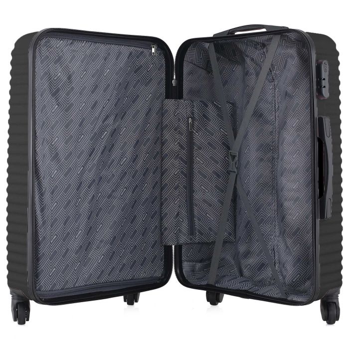 Валіза Semi Line 24" (M) Black (T5647-3)_Discounted