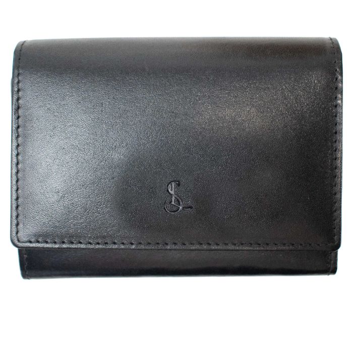 Гаманець жіночий шкіряний Semi Line RFID Black (P8263-0)