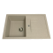 Кухонна мийка Adamant FORT avena 770x495x200 мм, з крилом