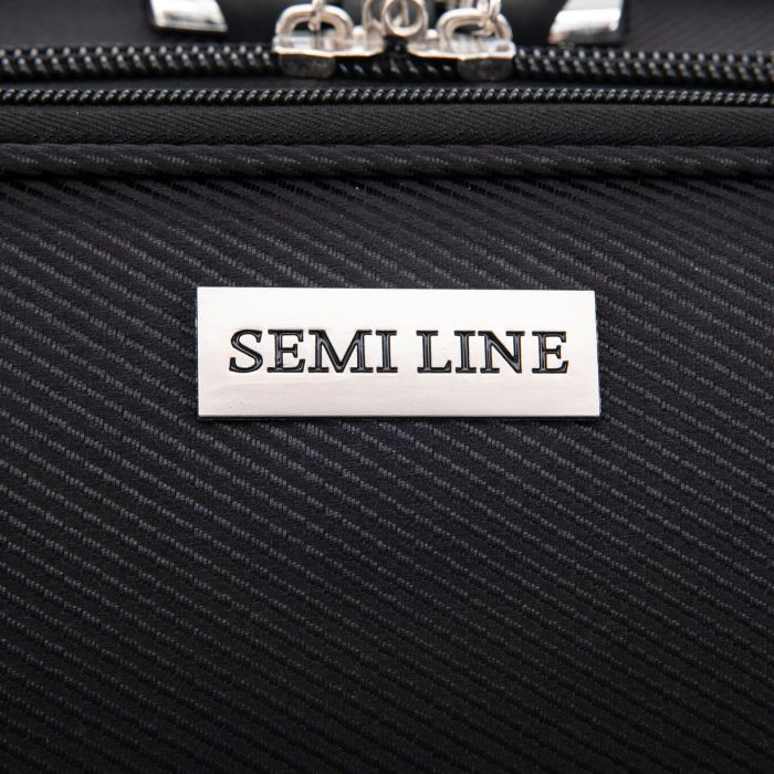 Валіза Semi Line 24" (M) Black (T5961-2)