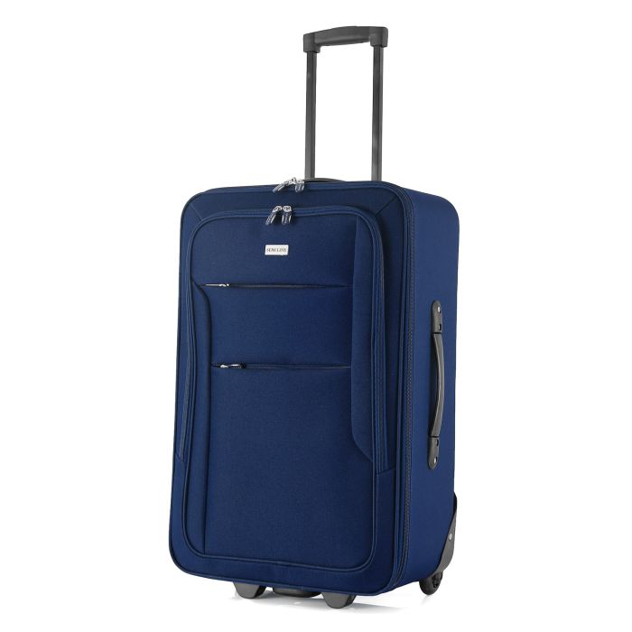 Валіза Semi Line 24" (M) Blue (T5677-2)