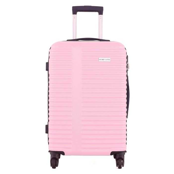 Валіза Semi Line 22" (M) Pink Cream (T5573-3)