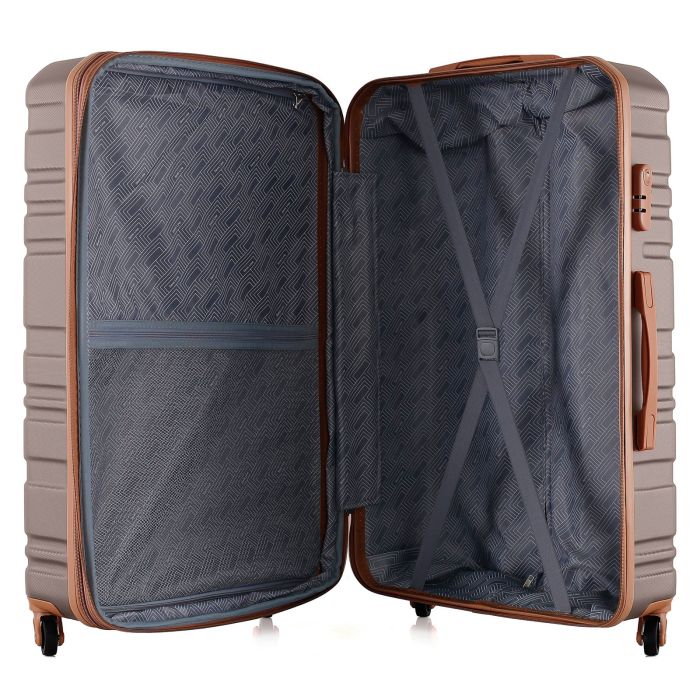 Валіза Semi Line 28" (L) Graphite/Brown (T5689-3)
