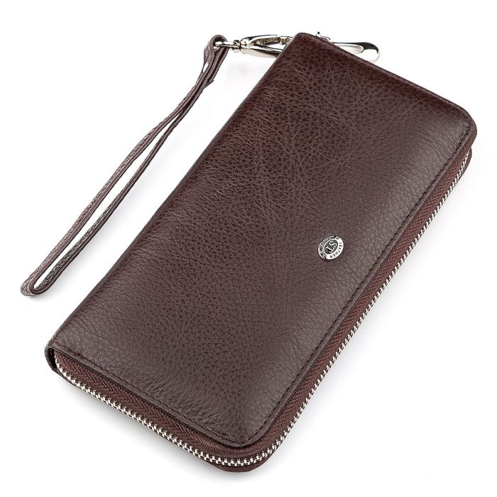 Кошелек женский ST Leather 18418 (ST45 - 2) кожа коричневый