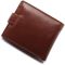 Стильне шкіряне чоловіче портмоне ST Leather В103 коричневе
