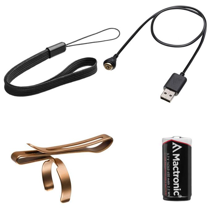 Ліхтар Mactronic Sirius M10 (1000 Lm) USB Rechargeable Magnetic (THH0171)
