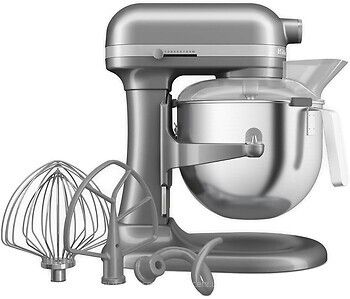 Кухонная машина KitchenAid Heavy Duty 6,6 л 5KSM70JPXECU с подъемной чашей серебристый