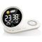 Годинник настільний Technoline WT427 Wireless Mobile Charging White (WT427)