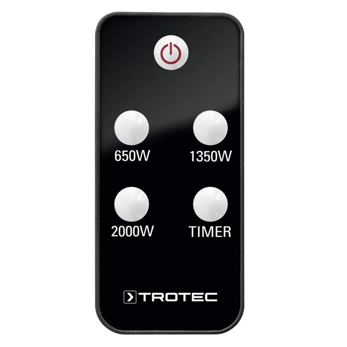 Обігрівач інфрачервоний Trotec IRS 2000 E 2000 W Silver/Black (1410003920)